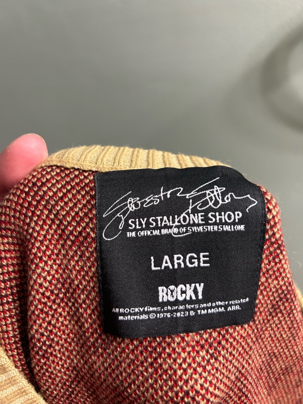 Sly Stallone shop rocky sweater - Picture 5 of 8